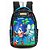 Mochila de Costas Sonic Jogo The Hedgehog Preto - Luxcel - Imagem 1