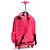 Mochila de Rodinha + Lancheira + Estojo Rosa Awesome Colorup - Imagem 3