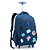 Mochila de Rodinha + Lancheira + Estojo Azul Awesome Colorup - Imagem 2