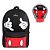 Mochila de Costas Mickey Mouse Vintage PT + Fone - DMW - Imagem 1