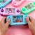 Aquaplay Brinquedo de Argolinha Gamer Divertido Rosa - Imagem 2