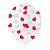 Balão Látex c/ Confete Coração Vermelho 12'' 30cm 6Un - Imagem 2