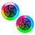 Ventilador Portatil de Mesa Com Led Cores Diversas via USB - Imagem 3