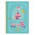 Caderno Espiral Cupcake Capa Dura 160 Folhas 10Mat Grande - Imagem 1