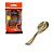 Mini Colher Gold Premium Dourado 20un de Luxo descartavel - Imagem 1