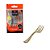 Mini Garfos Silver Plastic Linha Gold Premium Dourado 20Un - Imagem 1