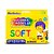 Massinhas De Modelar Acrilex 12 Cores Soft Abelhinha - 180g - Imagem 1