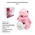 Apontador Manual de Mesa Dinossauro Rosa 13cm - KAZ - Imagem 2