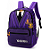 Mochila De Costas Wandinha Uniforme Roxo Avaria - Luxcel - Imagem 3