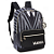 Mochila De Costas Wandinha Uniforme Preto Avaria - Luxcel - Imagem 3