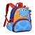Mochila Escolar Costa Dino Azul Infantil - Clio AVARIA - Imagem 1