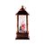 Enfeite Árvore Natal Arandela Com Luz LED 13cm - Vidro - Imagem 1