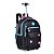 Mochila de Rodinhas Luluca Preto e azul Lulike - AVARIA - Imagem 1