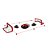 Futebol de Mesa Flutuante com Hover Ball Flamengo - Imagem 2