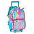 Mochila de Rodinhas Happy Prata Unicornio Holog - CONTROLE - Imagem 1