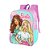 Mochila de Costas Escolar Barbie Rosa e Verde - Luxcel - Imagem 2