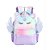 Mochila de Costas Lanç. Unicórnio c/ Asa Violeta - Luxcel - Imagem 1