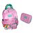 KIT Mochila de Rodinhas + Estojo Box Rosa - UP4YOU - Imagem 1