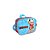 Kit Mochila Rodinhas + Lancheira Térm Mônica Azul - Luxcel - Imagem 4