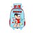 Kit Mochila Rodinhas + Lancheira Térm Mônica Azul - Luxcel - Imagem 3