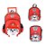 Kit Mochila Rodinhas + Lancheira + Estojo Marshall - Luxcel - Imagem 1
