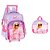 Kit Mochila de Rodinhas + Lancheira Barbie Fashion - Luxcel - Imagem 1