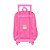 Kit Mochila Rodinhas + Lancheira Be Unique - Barbie - Imagem 4