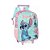 Mochila de Rodinhas Escolar Stitch Verde - Luxcel - Imagem 1