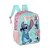 KIT Mochila de Costas + Lancheira + Estojo Stitch - Verde - Imagem 2