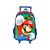 KIT Mochila de Rodinha + Lancheira + Estojo S. Mario Verde - Imagem 2