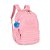 Mochila de Costas Premium Stitch Salmão - Luxcel - Imagem 1