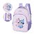 Mochila de Costas Escolar Stitch Lilás - Luxcel - Imagem 2