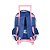 Mochila de Rodinhas Escolar Stitch Prata - Luxcel - Imagem 3