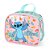 KIT Mochila de Rodinhas + Lancheira Stitch Rosa - Luxcel - Imagem 4