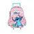 KIT Mochila de Rodinhas + Lancheira Stitch Rosa - Luxcel - Imagem 2
