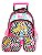 Kit Escolar Mochila Lancheira Estojo Barbie Racing - Imagem 1