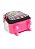 Kit Escolar Mochila Lancheira Estojo Barbie Racing - Imagem 5