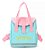 Mochila de Rodinhas + Lancheira Verde e Rosa Up4you - Luxcel - Imagem 3
