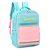 Mochila Escolar e Estojo Up4You Verde claro e rosa - Imagem 2