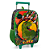 Mochila de Rodinhas T Rex Petit Preto Escolar - Luxcel - Imagem 1