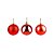 BOLAS DE NATAL LISA 8cm 5 PEÇAS - ZEIN - Imagem 1