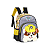 Mochila Costas Lancheira Patrulha Canina Rubble  - Luxcel - Imagem 2