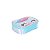 Estojo Box Escolar Unicornio Arco Iris Flowers - Luxcel - Imagem 3