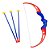 ARCO E FLECHA AZUL C/ PONTO DE LUZ - ZOOP TOYS - Imagem 1