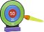 ARCO E FLECHA MINI COM ALVO - ZOOP TOYS - Imagem 3