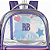 MOCHILA CARRINHO HOLOGRÁFICA C/ POMPOM - REBECCA BONBON - Imagem 4