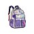MOCHILA COSTAS HOLOGRÁFICA ROXA COLEÇÃO HOLO SHINE REBECCA BONBON - Imagem 1