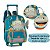 MOCHILA DE RODINHA INFANTIL MENINO TUBARÃO ESTAMPA INTERATIVA - CLIO - Imagem 5