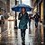 Guarda Chuva Portaria Mini Azul Colorido Susino - Imagem 3