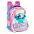 Mochila Costas Roxa Infantil Stitch - Luxcel - Imagem 4